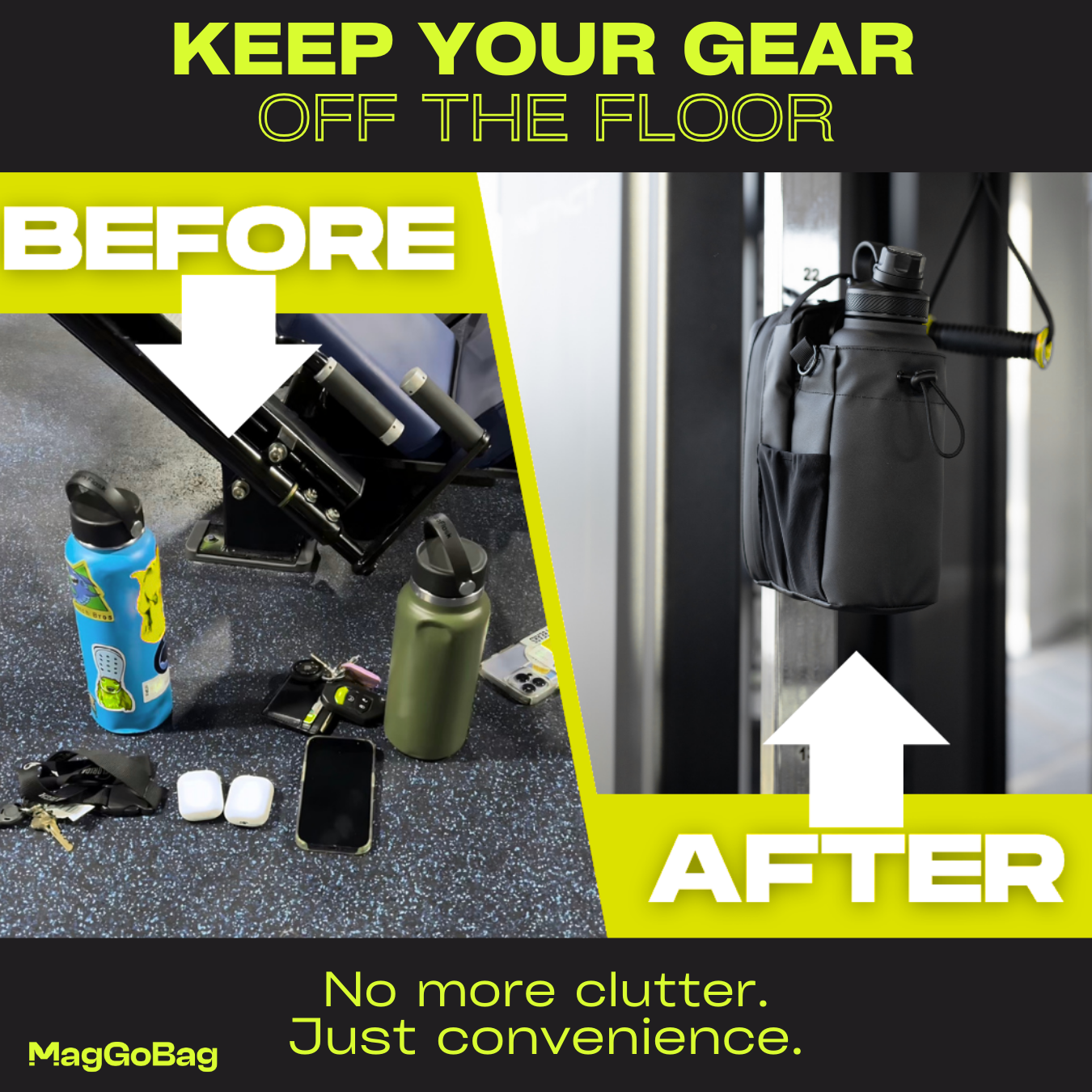 MagGoBag™ Magnetic Bottle Bag