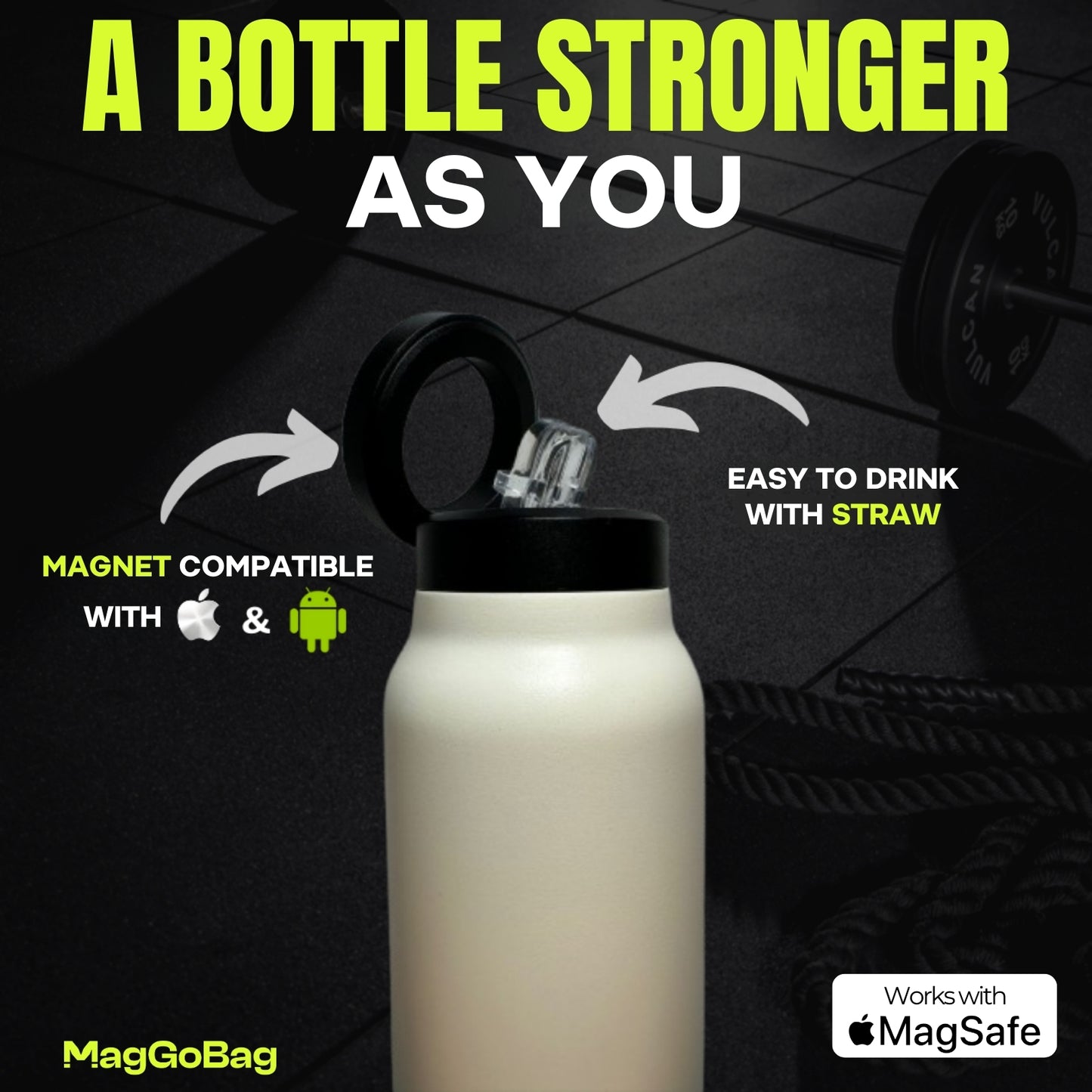 MagGoBag™ Magnetic Bottle