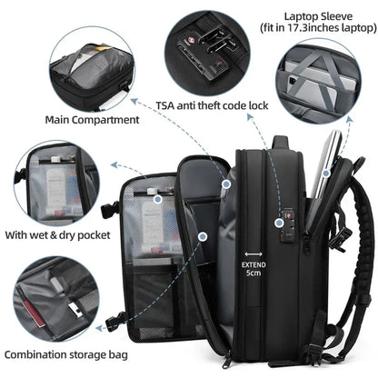 MagGoBag™ Vacuum Compression Backpack