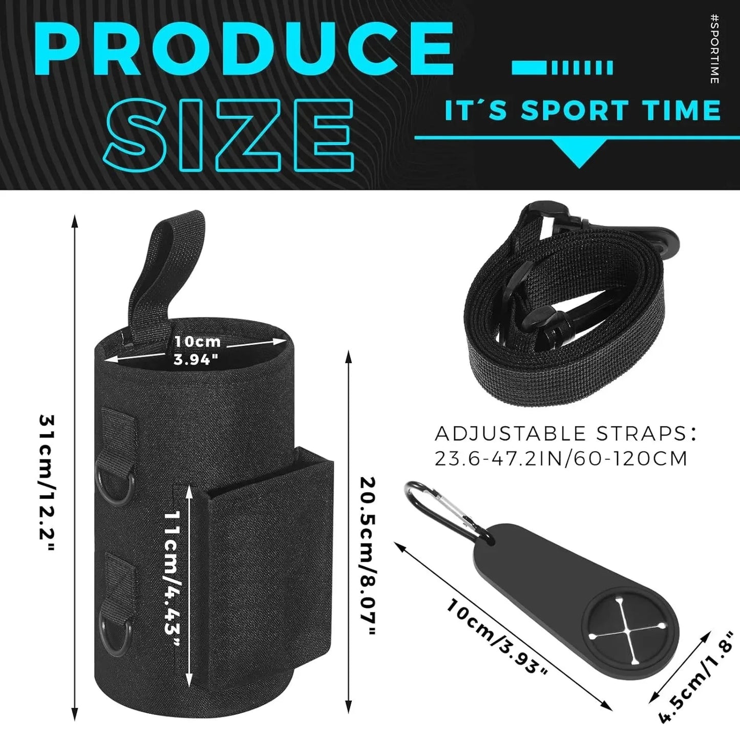 MagGoBag™ Compact Magnetic Bottle Bag